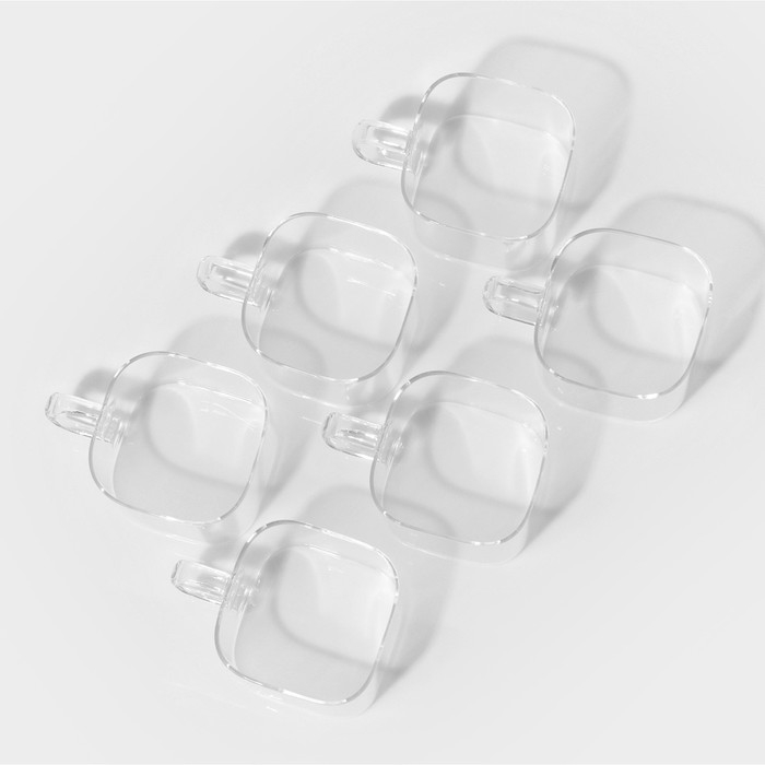 Банки стеклянные для хранения сыпучих продуктов «Тури», 8 предметов: 6 банок 300 мл, 8×6 см, ложка, бамбуковый ящик Банки стеклянные для хранения сыпучих продуктов «Тури», 8 предметов: 6 банок 300 мл, 8×6 см, ложка, бамбуковый ящик