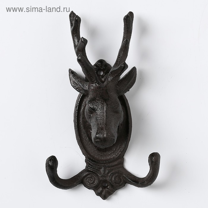 Крючок декоративный металл Крючок декоративный металл "Олень" 19,5х11,5х6 см