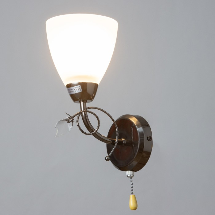 Бра Бра "Милана" 1x40Вт E27 черный 16х11х24 см