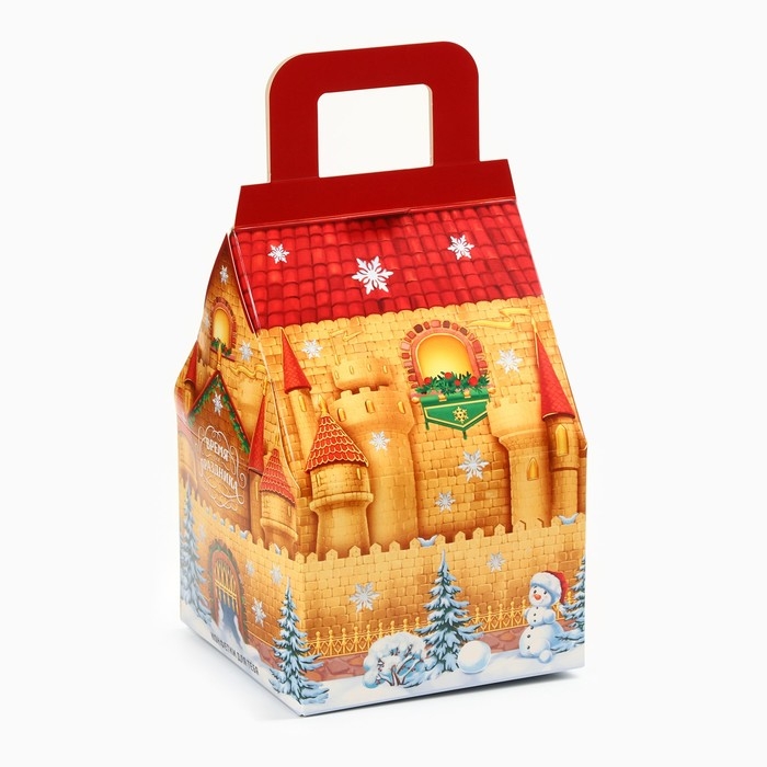 Новый год! Подарочный набор: конфеты в коробке «С новым годом: замок», 1000 г