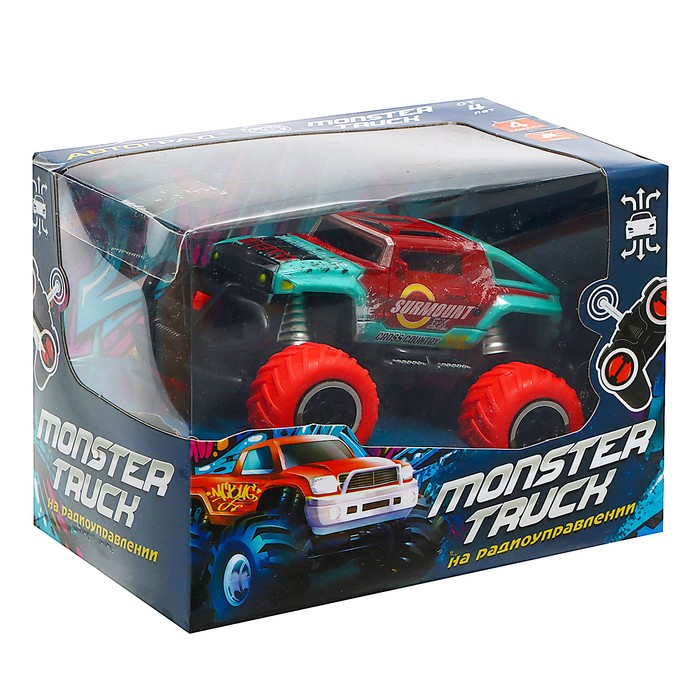 Джип радиоуправляемый «Граффити», работает от батареек, цвет красный Джип радиоуправляемый «Граффити», работает от батареек, цвет красный