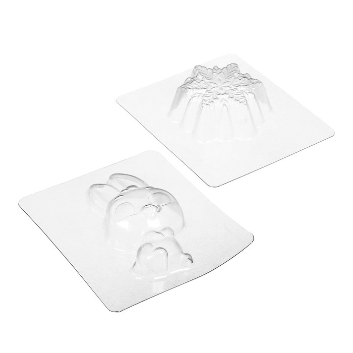 Мыло своими руками на новый год «Зимняя ночь», 2 формы, новогодний набор для творчества Мыло своими руками на новый год «Зимняя ночь», 2 формы, новогодний набор для творчества