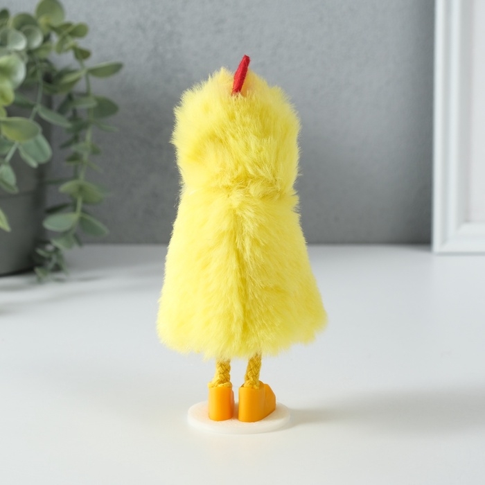 Кукла интерьерная  Кукла интерьерная "Девочка в костюме цыплёнка" 6х7х13,5 см