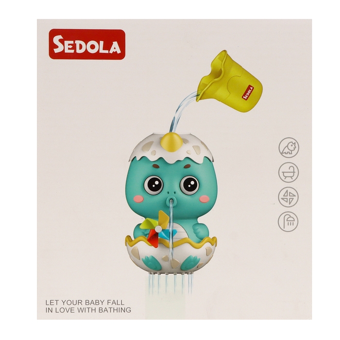 Игрушка для ванны лейка-брызгалка «Дракоша» Игрушка для ванны лейка-брызгалка «Дракоша»