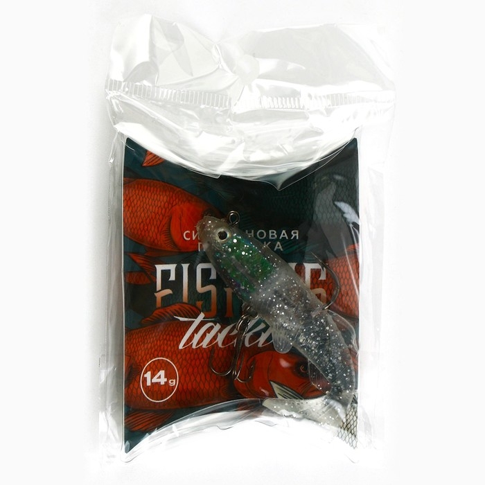 Силиконовая приманка FISHING TACKLE, 14 гр, 8,5 х 4,5 см Силиконовая приманка FISHING TACKLE, 14 гр, 8,5 х 4,5 см