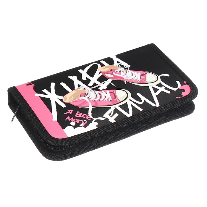 Пенал 1 секция 115 х 205 х 30 мм, Calligrata  Пенал 1 секция 115 х 205 х 30 мм, Calligrata "Кеды", ламинированный картон