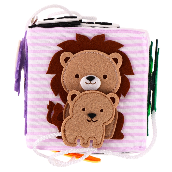 Кубик «Бизикубик.Чей малыш», МИКС