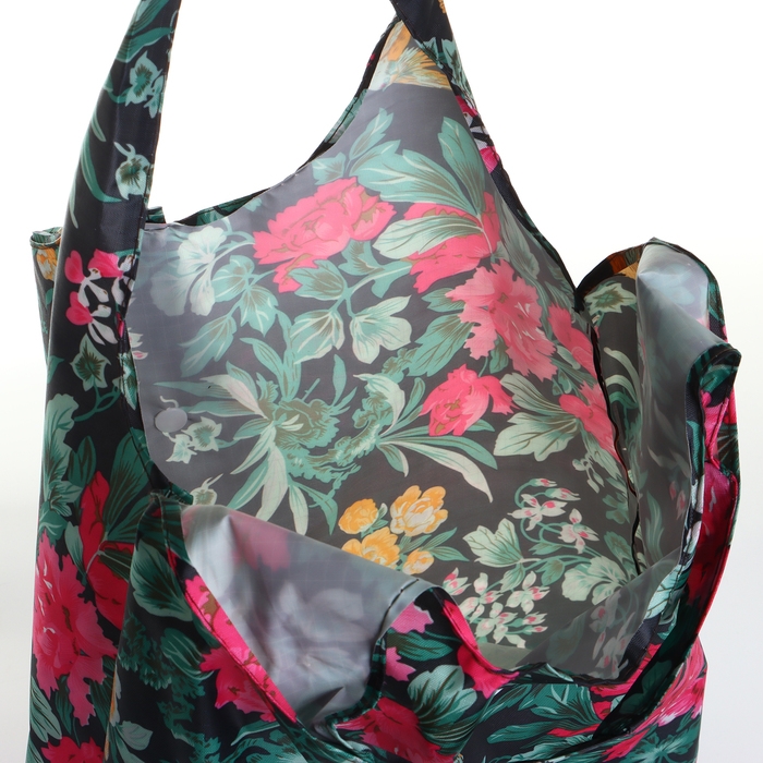 Сумка хозяйственная на кнопке, складная, цвет разноцветный Сумка хозяйственная на кнопке, складная, цвет разноцветный