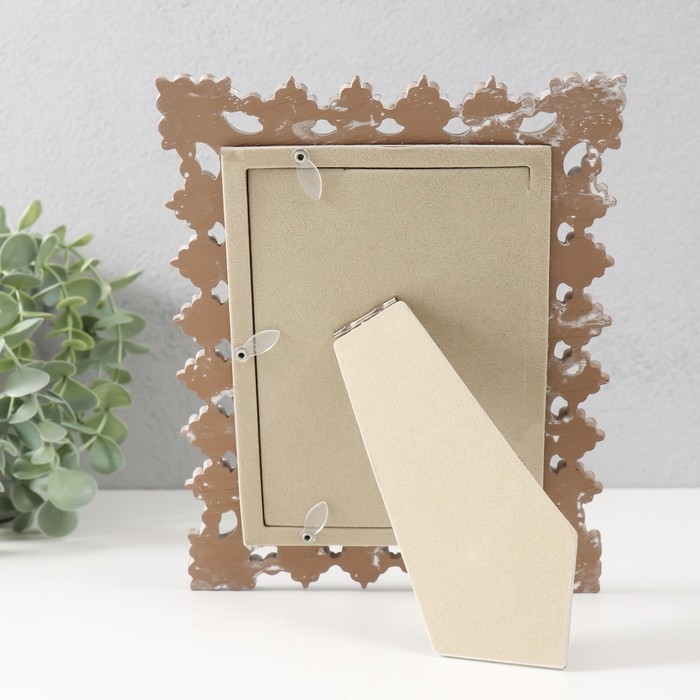 Фоторамка полистоун 10х15 см Фоторамка полистоун 10х15 см "Верона" винтаж 17х1,7х22 см