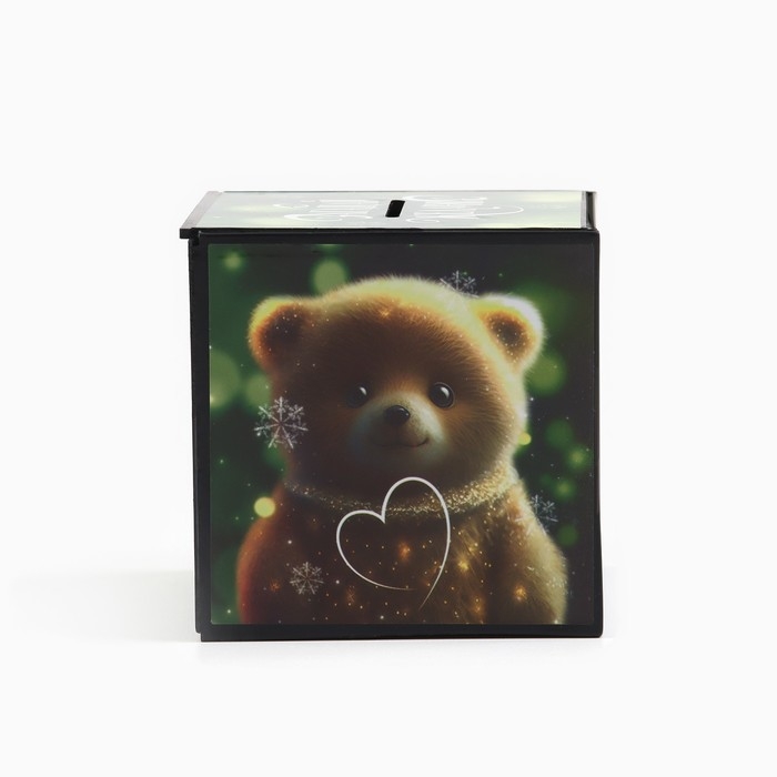 Копилка новогодний подарок «Новый год: Загадай желание » 7 х 7 см Копилка новогодний подарок «Новый год: Загадай желание » 7 х 7 см