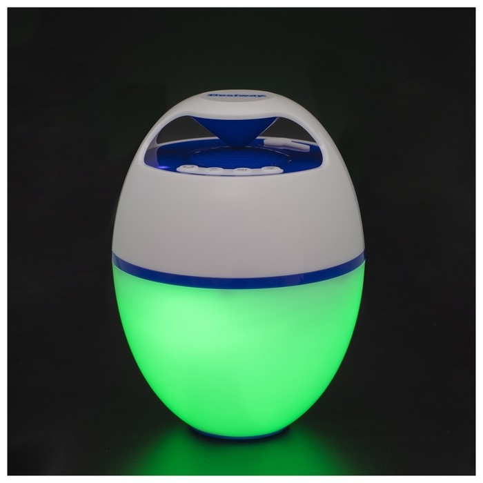 Колонка плавающая, светодиодная, с Bluetooth, от USB-кабеля, 58700 Колонка плавающая, светодиодная, с Bluetooth, от USB-кабеля, 58700