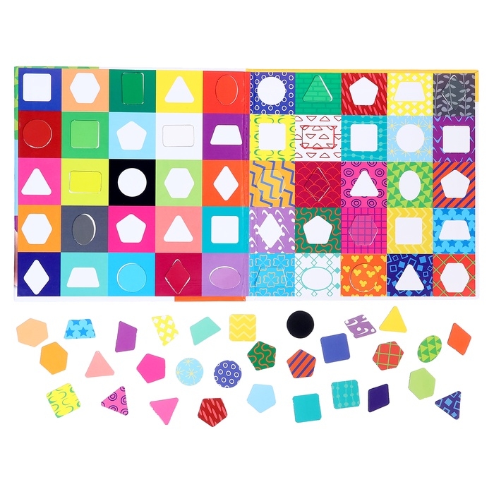 Магнитная мозаика Магнитная мозаика "Изучаем цвета и формы"