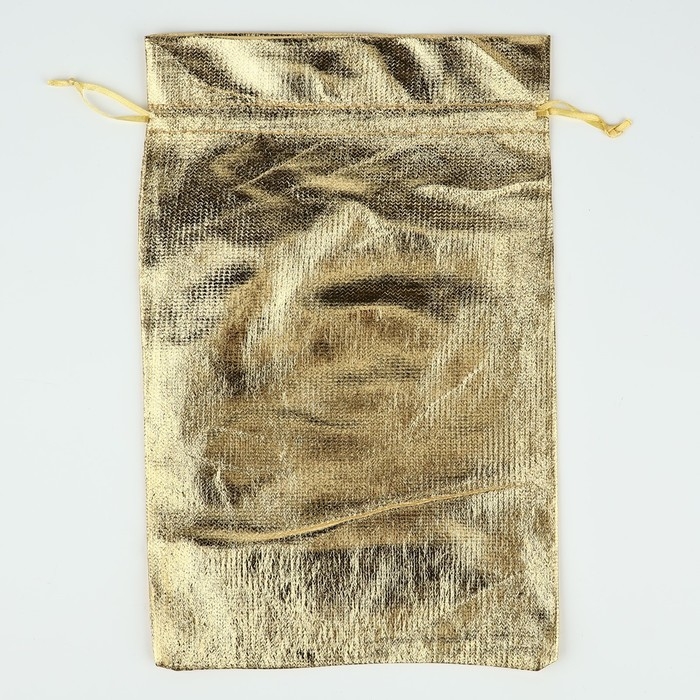 Мешочек подарочный парча «Новый год», золото, 20 х 30 см, Новый год Мешочек подарочный парча «Новый год», золото, 20 х 30 см, Новый год
