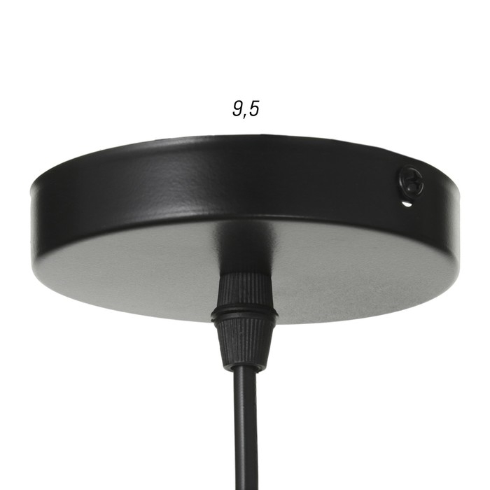 Светильник BayerLux 2278/1BK E27 40Вт черный 22х22х18,5-118,5 см