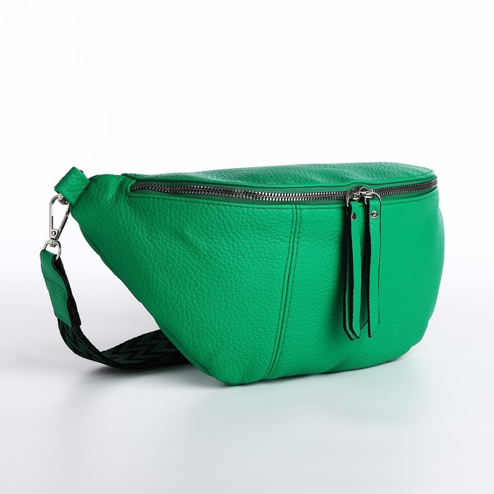 Сумка кросс-боди на молнии, цвет зелёный Сумка кросс-боди на молнии, цвет зелёный