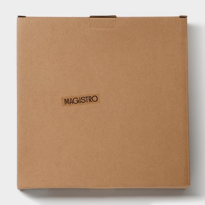 Набор тарелок обеденных фарфоровых Magistro Hypnose, 25,7×2,5 см, 2 шт Набор тарелок обеденных фарфоровых Magistro Hypnose, 25,7×2,5 см, 2 шт