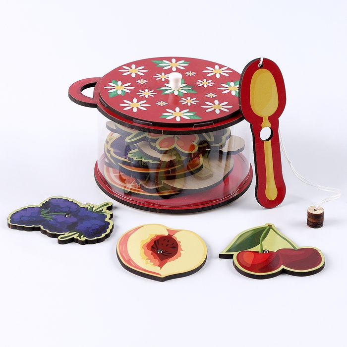 Разивающая игра сортер «Кастрюля с вареньем» Разивающая игра сортер «Кастрюля с вареньем»