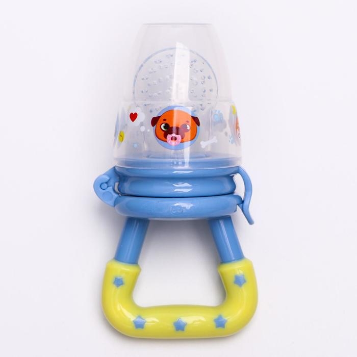 Ниблер для прикорма с силиконовой сеточкой «ТРЕНД. Пёсики» Ниблер для прикорма с силиконовой сеточкой «ТРЕНД. Пёсики»