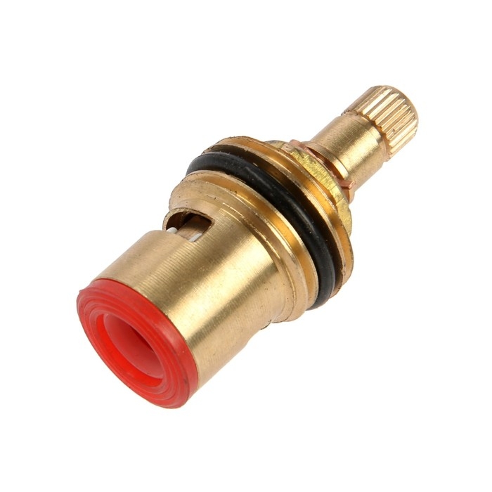 Кран-букса ZEIN, 1/2 Кран-букса ZEIN, 1/2" под крест, шток 8*24 шлицов, угол поворота 180 град, латунь, керамика   942158