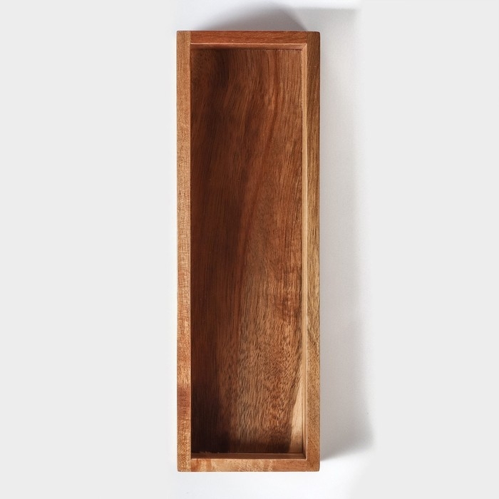 Лоток для подачи столовых приборов Magistro Tropical 25×8×4 см, акация Лоток для подачи столовых приборов Magistro Tropical 25×8×4 см, акация