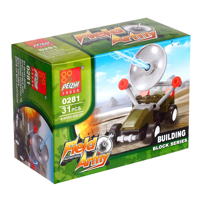 Конструктор &laquo;Военная техника&raquo;, 30-33 деталей, МИКС