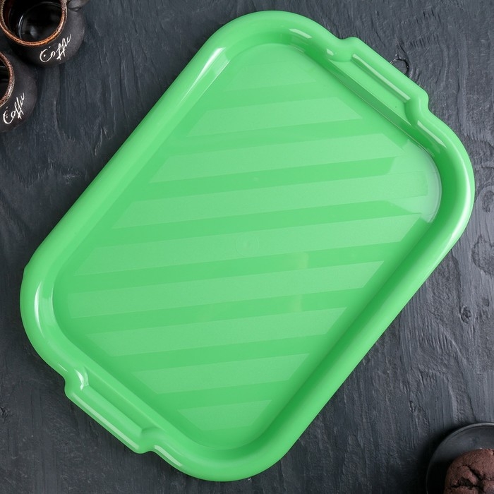 Поднос, 39×27 см, цвет микс