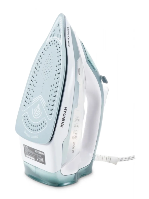 Утюг H-SI01223 3000Вт белый-изумрудный