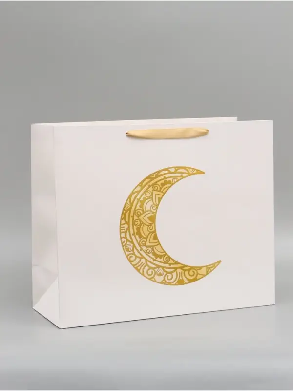 Пакет подарочный, упаковка &laquo;Священный праздник&raquo;, XL, 40 &times; 49 &times; 19 см