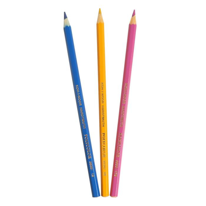 Карандаши 36 цветов Koh-I-Noor POLYCOLOR 3835, картонная упаковка, европодвес Карандаши 36 цветов Koh-I-Noor POLYCOLOR 3835, картонная упаковка, европодвес