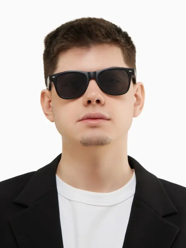 Очки солнцезащитные &laquo;OneSun. Wayfarer&raquo;, uv 380, чёрные