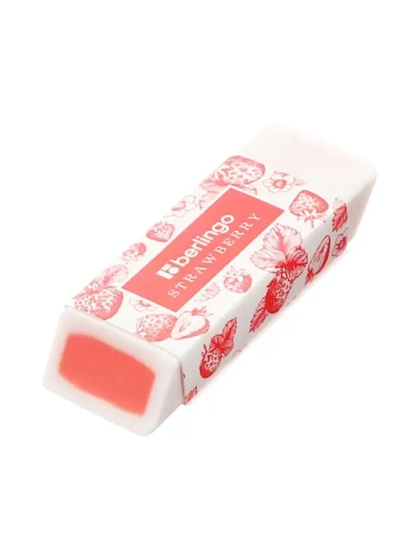Ластик Berlingo Aroma, прямоугольный, скошенный, ароматизированный, 58&times;22&times;10 мм, МИКС