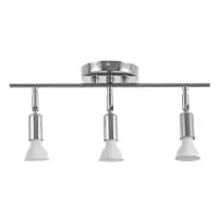 Спот "Дарни" 3xGU10 35Вт хром 36х12х12 см