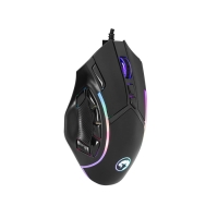 Мышь Marvo M653, игровая, проводная, оптическая, RGB, 12800 dpi, USB, 1.6 м, чёрная