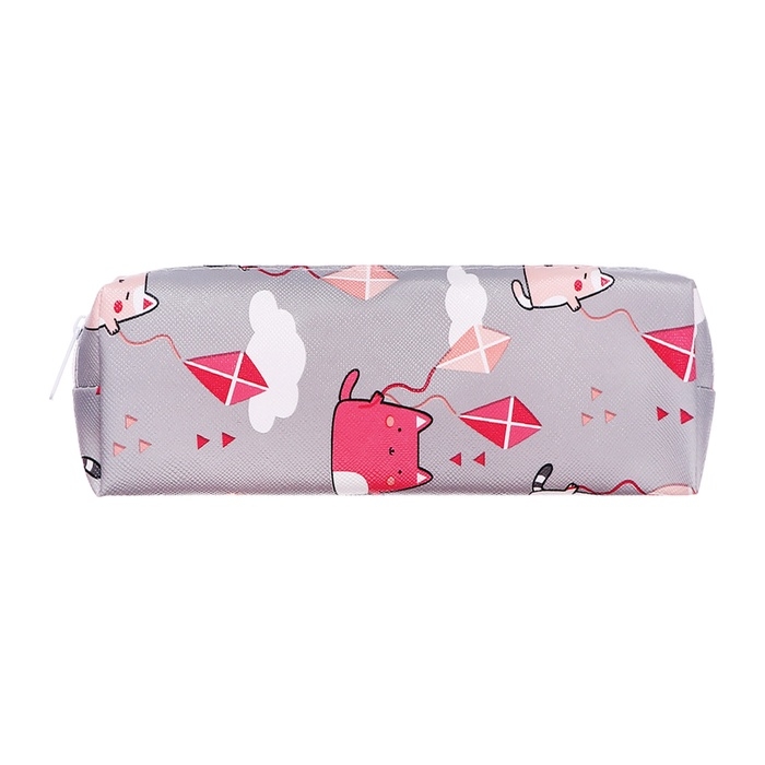 Пенал школьный «Кошечки», на молнии, МИКС Пенал школьный «Кошечки», на молнии, МИКС