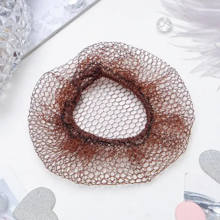 Сетка для волос, коричневая Сетка для волос, коричневая