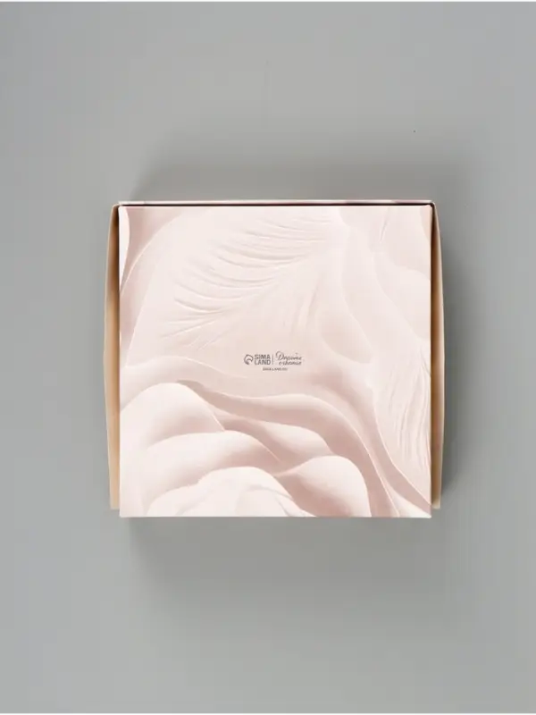 Коробка подарочная складная &laquo;Подарок&raquo;, 20&times;20&times;4 см, с окном