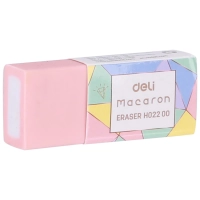 Ластик Deli Macaron 50x20x1мм ассорти пласт.туб. EH02200