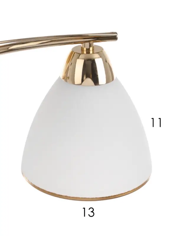 Люстра потолочная BayerLux &laquo;Андер&raquo;, 3хЕ27, 40 Вт, золото, 44&times;44&times;24 см