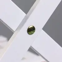 Стеллаж универсальный, 5 полок, 50&times;25&times;89 см, напольный, открытый, белый, Greengo