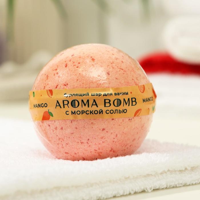 Бомбочка для ванн Aroma Soap Mango, 130 г Бомбочка для ванн Aroma Soap Mango, 130 г