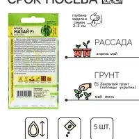 Семена Огурец &laquo;Мазай&raquo;, раннеспелый, партенокарпический, 5 шт., &laquo;Семена Алтая&raquo;