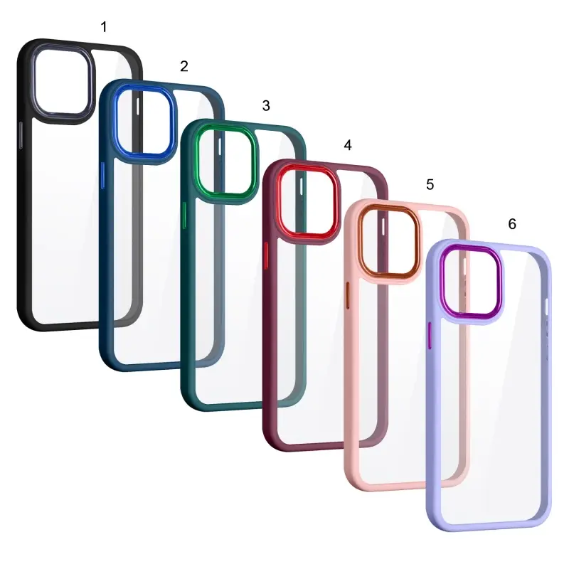 Чехол для iPhone 12 Pro Max цветной бампер