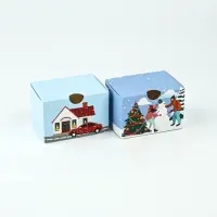 Коробки подарочные для адвент - календаря &laquo;С Новым годом&raquo;, 19&times;19&times;7.5 см