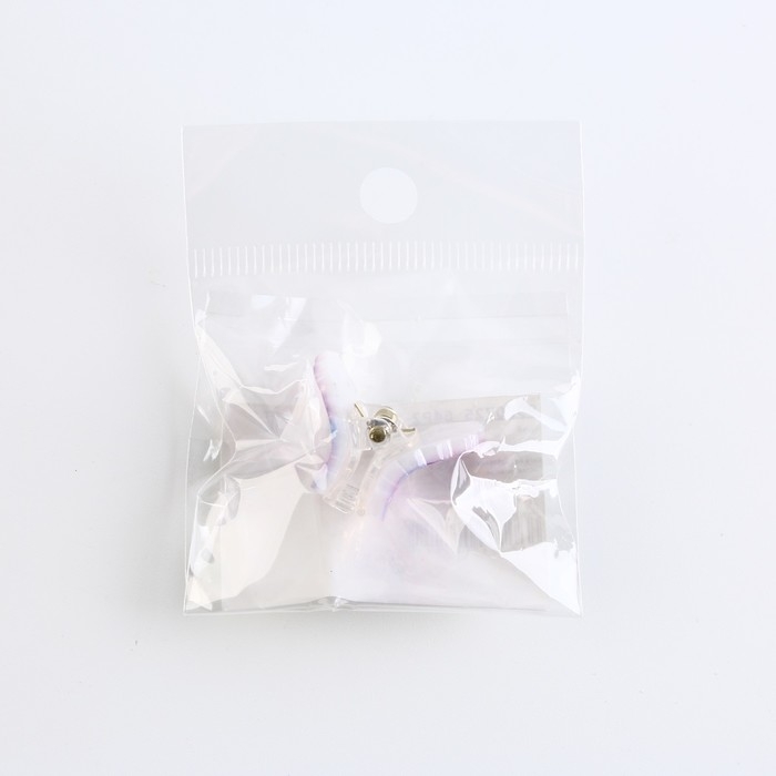 Краб для волос «Милый единорожек», 1 8 х 2 см Краб для волос «Милый единорожек», 1 8 х 2 см