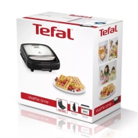 Вафельница Waffle Time WD170D38 серебристый, черный