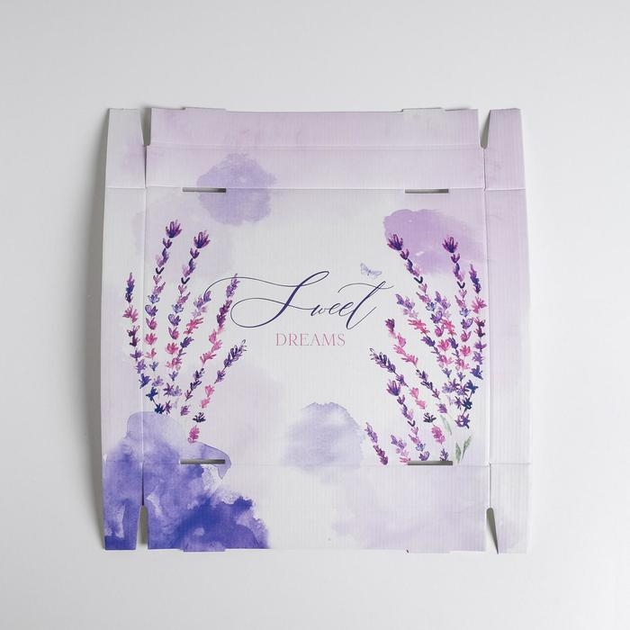 Коробка подарочная складная, упаковка, «Лаванда», 31 х 25.5 х 16 см Коробка подарочная складная, упаковка, «Лаванда», 31 х 25.5 х 16 см