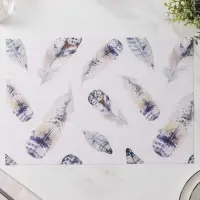 Салфетки сервировочные на стол Доляна &laquo;Легкость&raquo;, 4 шт., 30&times;45 см, белые