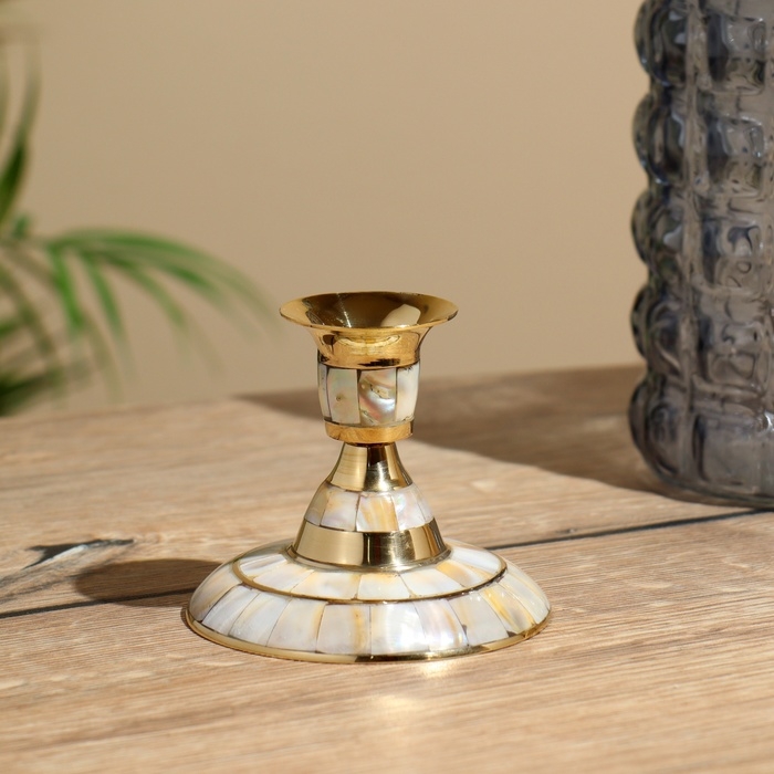 Подсвечник Подсвечник "Свифт" 8,5 см, латунь