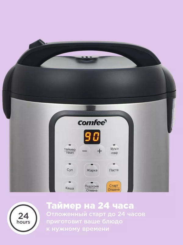 Мини мультиварка 2 литра CF-MC9502, мультиповар, таймер 24ч Мини мультиварка 2 литра CF-MC9502, мультиповар, таймер 24ч