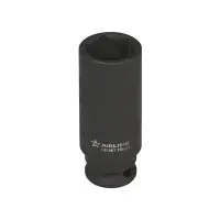 Головка ударная торцевая 3/8"DR шестигранная глубокая 18мм, L=65мм